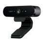 CAMERA  web LOGITECH BRIO, 4K UHD rez 3840 x 2160, USB 3.0, microfon, negru, 