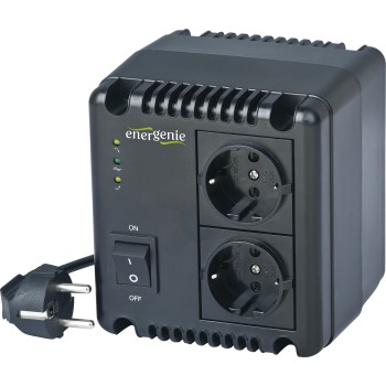AVR GEMBIRD cu sinusoida pura, LED, 1000VA/ 600W, 2x Schuko, 