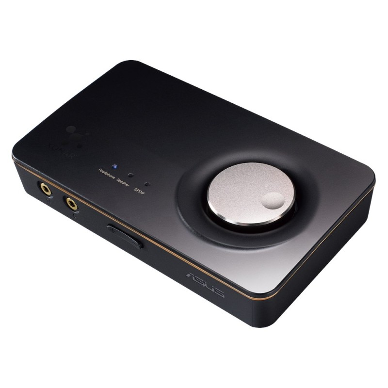 PLACA de SUNET ASUS, extern, 7.1, interfata USB 2.0, conectori 3.5 mm jack x 4, S/PDIF, RCA x 2, 