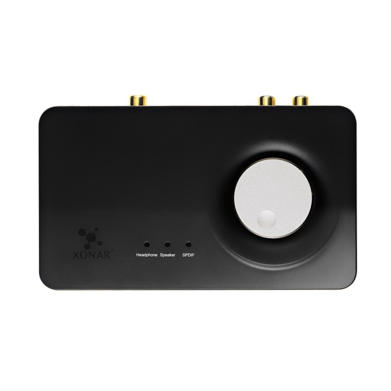PLACA de SUNET ASUS, extern, 7.1, interfata USB 2.0, conectori 3.5 mm jack x 4, S/PDIF, RCA x 2, 