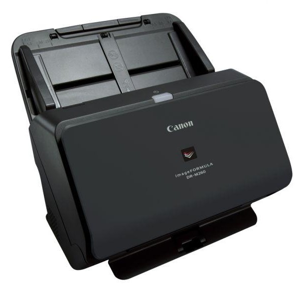 SCANNER CANON DRM260, Sheetfed A4,Viteza de scan:Alb-negru:60 ppm/120 ipm, Color:60 ppm/120 ,Senzor CMOS CIS cu 1 linie,Sursa de lum LED RGB, rez. op 600dpi, USB 3.1 
