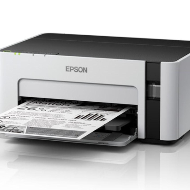 Imprimanta Inkjet CISS Mono Epson M1120, A4, Functii: Impr., Viteza de Printare Monocrom: 32 ppm, Conectiv:USB|Retea, Duplex:nu, ADF:Nu, (Timbru Verde 21lei) 