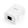 PRIZA RJ45 GEMBIRD Cat6. pt.  UTP, 1 x RJ45, include kit montare, white, 