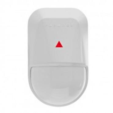 DETECTOR de miscare PARADOX, pentru interior, 12x12m, unghi 90 grade, senzor dual, lentila hibrida cilindrica/sferica, suport orientabil SB100 inclus, 