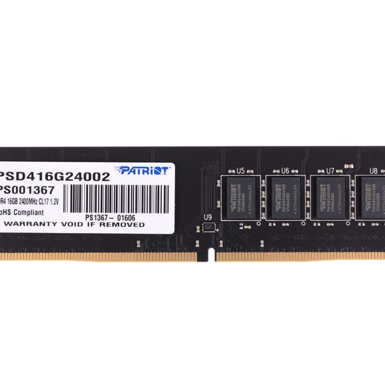 Memorie DDR Patriot DDR4 16 GB, frecventa 2400 MHz, 1 modul, 