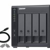 EXPANSION NAS QNAP, HDD x 4, capacitate maxima 24 TB, porturi USB Type C, 