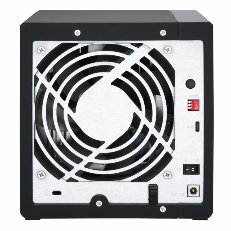 EXPANSION NAS QNAP, HDD x 4, capacitate maxima 24 TB, porturi USB Type C, 