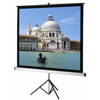 ECRAN proiectie SOPAR, manual, format 1 : 1, fixare trepied, 125 x 125 cm, 