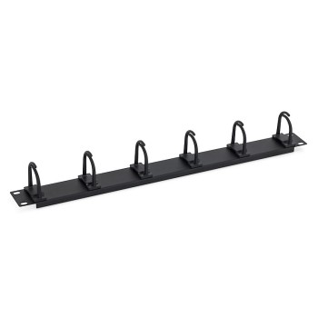 ORGANIZATOR  cabluri TRITON, tip masca orizontala, 19 inch, 1U, negru, 