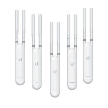 ACCESS POINT MESH UBIQUITI, wireless, router AC1200, pt interior / exterior, 1200 Mbps, port LAN, WAN, 2.4 GHz | 5 GHz, antena externa x 2, standard 802.11ac, 