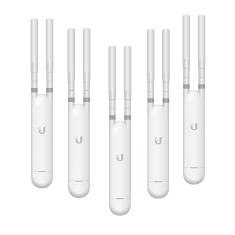 ACCESS POINT MESH UBIQUITI, wireless, router AC1200, pt interior / exterior, 1200 Mbps, port LAN, WAN, 2.4 GHz | 5 GHz, antena externa x 2, standard 802.11ac, 