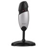 CAMERA  web A4TECH, VGA rez 640 x 480, USB 2.0, microfon, argintiu & negru, 