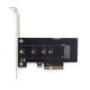 CARD adaptor GEMBIRD, PCI-Express la M.2 SSD, low profile, 