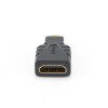 ADAPTOR video GEMBIRD, HDMI (M) la Micro-HDMI (T), conectori auriti, black, 