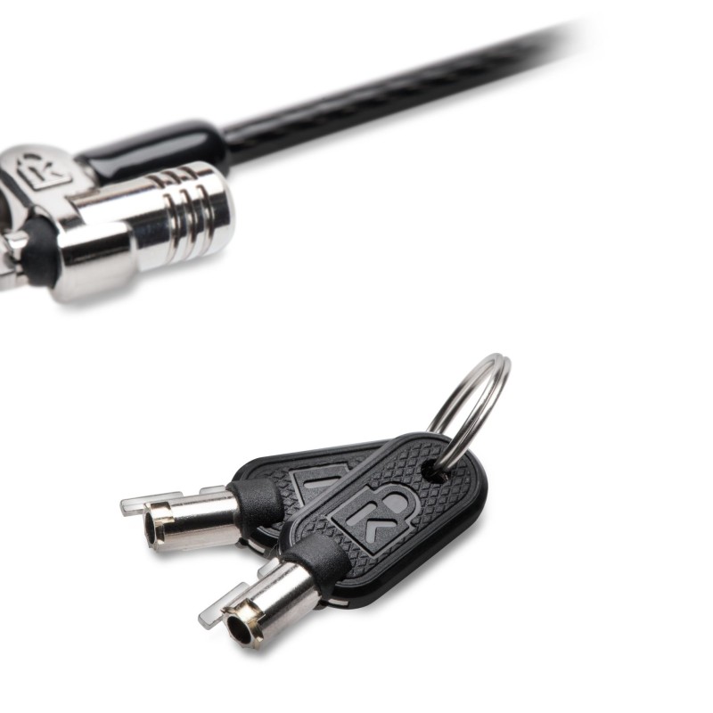 CABLU securitate KENSINGTON pt. notebook slot standard,cheie standard,conectare directa,1.8m, cablu otel ultra-carbon,permite pivotare si rotire, 