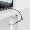 CABLU securitate KENSINGTON pt. notebook slot standard,cheie standard,conectare directa,1.8m, cablu otel ultra-carbon,permite pivotare si rotire, 
