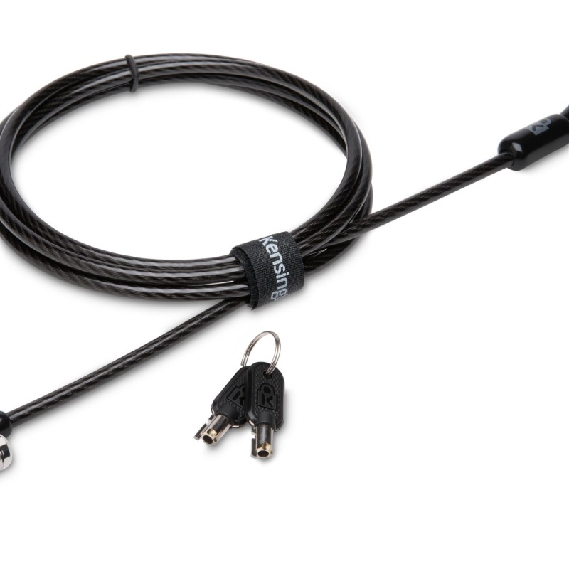 CABLU securitate KENSINGTON pt. notebook slot standard,cheie standard,conectare directa,1.8m, cablu otel ultra-carbon,permite pivotare si rotire, 