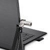 CABLU securitate KENSINGTON pt. notebook slot Nano,cheie standard,conectare directa,1.8m,cablu otel carbon,5mm,permite pivotare si rotire,blocare dubla, 