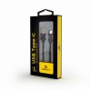 CABLU alimentare si date GEMBIRD, pt. smartphone, USB 2.0 (T) la USB 2.0 Type-C (T), 1m, negru, 