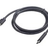 CABLU alimentare si date GEMBIRD, pt. smartphone, USB 2.0 (T) la USB 2.0 Type-C (T), 1m, negru, 