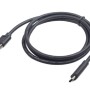CABLU alimentare si date GEMBIRD, pt. smartphone, USB 2.0 (T) la USB 2.0 Type-C (T), 1m, negru, 