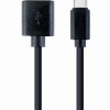 CABLU alimentare si date GEMBIRD, pt. smartphone, USB 2.0 (T) la USB 2.0 Type-C (T), 1m, negru, 
