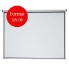 ECRAN proiectie  NOBO, manual, format 16 : 10, fixare perete | tavan, 150 x 104 cm, 