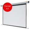 ECRAN proiectie  NOBO, electric, format 4 : 3, fixare perete | tavan, 144 x 108 cm, telecomanda, 