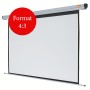 ECRAN proiectie  NOBO, electric, format 4 : 3, fixare perete | tavan, 144 x 108 cm, telecomanda, 