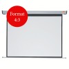 ECRAN proiectie  NOBO, electric, format 4 : 3, fixare perete | tavan, 160 x 120 cm, telecomanda, 