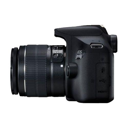 Camera foto CANON EOS-2000D kit,ob EF-S 18-55mm f/3.5-5.6 IS II 24.1MP,3.0
