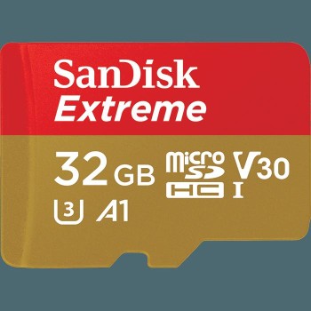 CARD MicroSD SANDISK, 32 GB, microSDHC, clasa 10, standard UHS-I U3, 