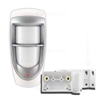 DETECTOR radio de Miscare Dual-Optic PARADOX PMD85+SB85W, de exterior, cu imunitate la animale, 40 Kg; Sistem optic-dual de filtrare; carcasa rezistenta la intemperii; temperatura de operare: -35gradeC la +50gradeC 
