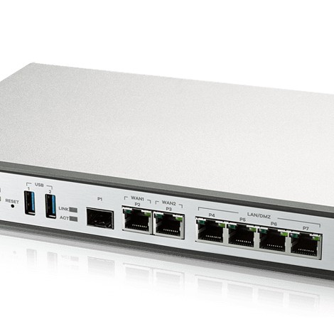 ROUTER ZYXEL ATP, wired, port LAN 10/100 x 4, port WAN 10/100 x 1, 
