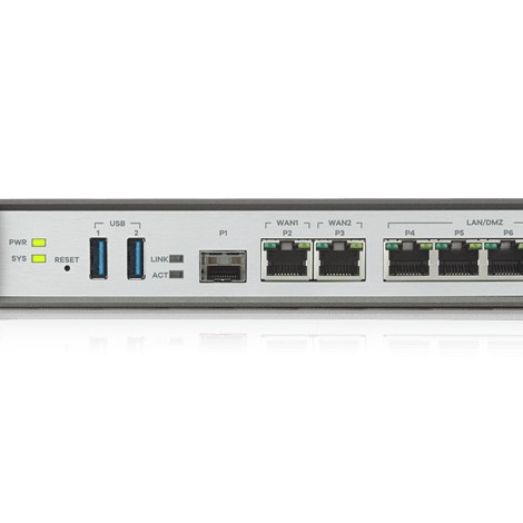 ROUTER ZYXEL ATP, wired, port LAN 10/100 x 4, port WAN 10/100 x 1, 