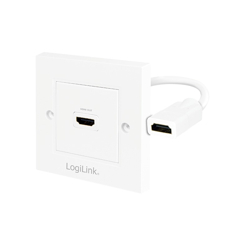 PRIZA video LOGILINK, HDMI (M) la HDMI (M), 4K UHD (3840x2160) la 30Hz, 