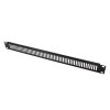 PANOU perforat LOGILINK, 1U pt rack 19 inch, negru, 