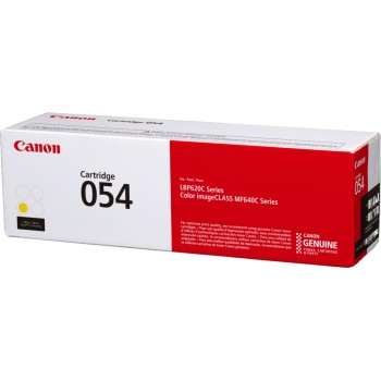 Toner Original Canon Yellow, CRG-054Y, pentru I-Sensys LBP-621|LBP-623|MF-641|MF-643|MF-645, 1.2K, (timbru verde 1.2 lei) , 
