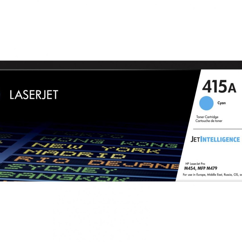 Toner Original HP Cyan, nr.415A, pentru MFP M454|M479|M480, 2.1K, (timbru verde 1.2 lei) , 