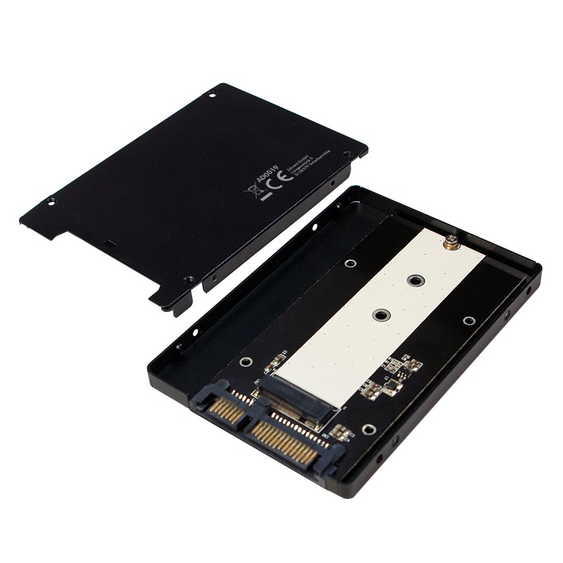 RACK LOGILINK M.2 (M) la S-ATA 3 (T), adaptor pt. SSD M.2 la S-ATA, 