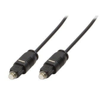 CABLU audio LOGILINK Toslink Optic (T/T)(pt. conexiune optica intre BLU-Ray si echipamentul audio), 0.5m, black, 