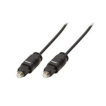 CABLU audio LOGILINK Toslink Optic (T/T)(pt. conexiune optica intre BLU-Ray si echipamentul audio), 2m, black, 