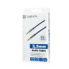 CABLU audio LOGILINK stereo (3.5 mm jack T/T), 3m, conectori auriti, albastru 