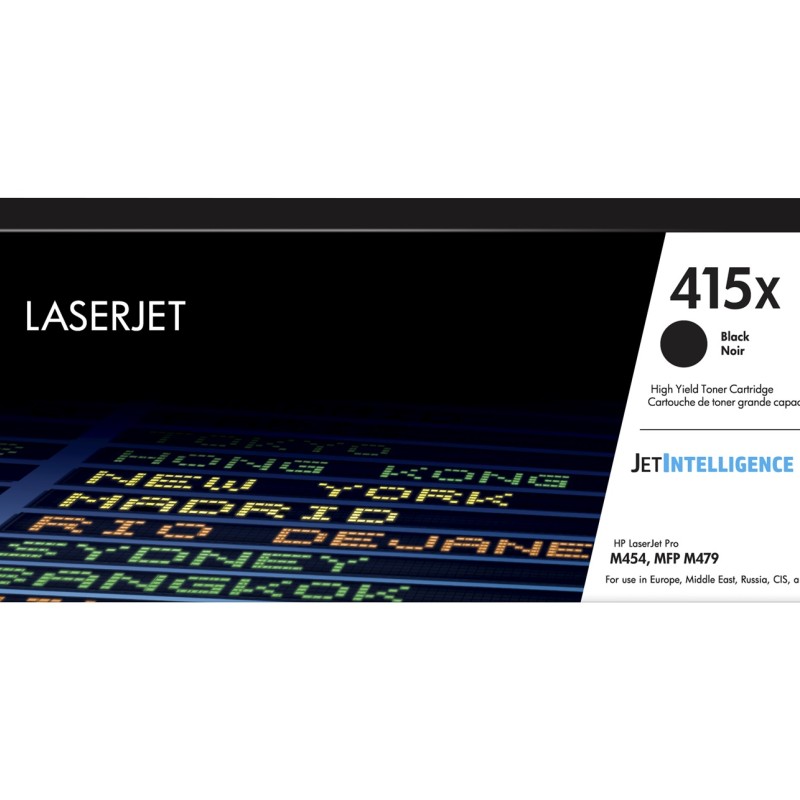 Toner Original HP Black, nr.415X, pentru MFP M454|M479|M480, 7.5K, (timbru verde 1.2 lei) , 