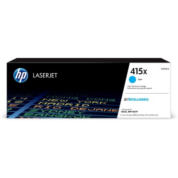 Toner Original HP Cyan, nr.415X, pentru MFP M454|M479|M480, 6K, (timbru verde 1.2 lei) , 