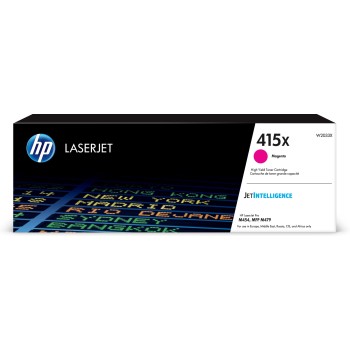 Toner Original HP Magenta, nr.415X, pentru MFP M454|M479|M480, 6K, (timbru verde 1.2 lei) , 