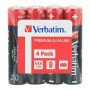 BATERIE VERBATIM  AAA (R3), 1.5V alcalina,  4 buc., shrink wrap 