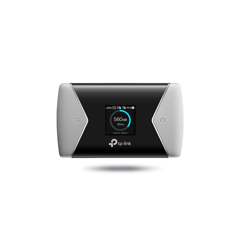 ROUTER TP-LINK wireless. portabil, 4G Mobile Wi-Fi, 600Mbps, Internal LTE Modem, SIM card slot, TFT screen display, rechargeable battery, micro SD card slot 