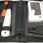 TRUSA scule retelistica, LOGILINK, fctii: testare cab, sertiz. mufe, deziz. cab, sertiz. cab, taiere cablu. 4 prod.: tester cab, cleste sertizare mufe, unealta punch down, cleste deziz. cab, 