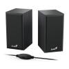 BOXE GENIUS 2.0, RMS:  6W (2 x 3W), USB power, black, 